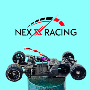 NXUSA-300-60 Nexx Racing Ammortizzatore ad olio Premium a doppia molla Centrale (Rosso)