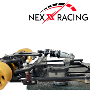 NXUSA-300-60 Nexx Racing Ammortizzatore ad olio Premium a doppia molla Centrale (Silver)