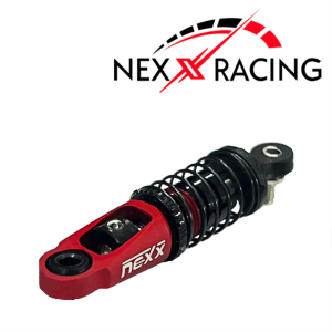 NXUSA-300-60 Nexx Racing Ammortizzatore ad olio Premium a doppia molla Centrale (Rosso)