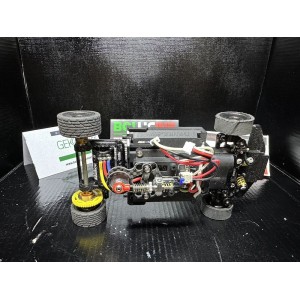 MiniZ assemblata 5500KV Sensorless - Telaio PN Racing 2.5 - ESC Pn Racing 16A - Nexx Racing (Nero) No Rx