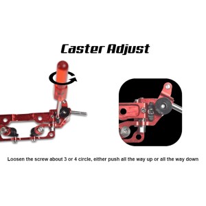 NX-112 Nexx Racing V-Line sistema di sospensione frontale (Silver)