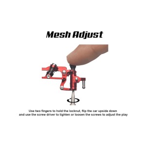 NX-112 Nexx Racing V-Line sistema di sospensione frontale (Silver)