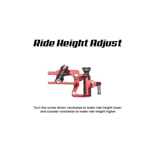 NX-112 Nexx Racing V-Line sistema di sospensione frontale (Silver)