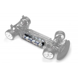 Hudy Nastro rinforzato Nero con fibre per fissaggio Lipo