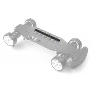 Hudy Nastro rinforzato Nero con fibre per fissaggio Lipo