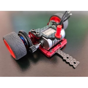 NX-016 Nexx Racing Mini-Z 2 WD MR015/02/03 LCG 98-102mm Alu 7075 Square Motor Mount (BLACK)