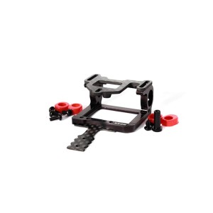 NX-016 Nexx Racing Mini-Z 2 WD MR015/02/03 LCG 98-102mm Alu 7075 Square Motor Mount (BLACK)