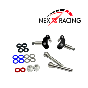 NX-412-R Steering Knuckle Set For MR04-EVO2 Red