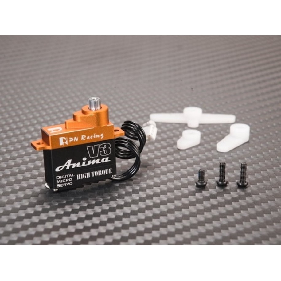 PN RACING V3 ANIMA HIGH TORQUE TITANIUM GEAR DIGITAL MICRO SERVO