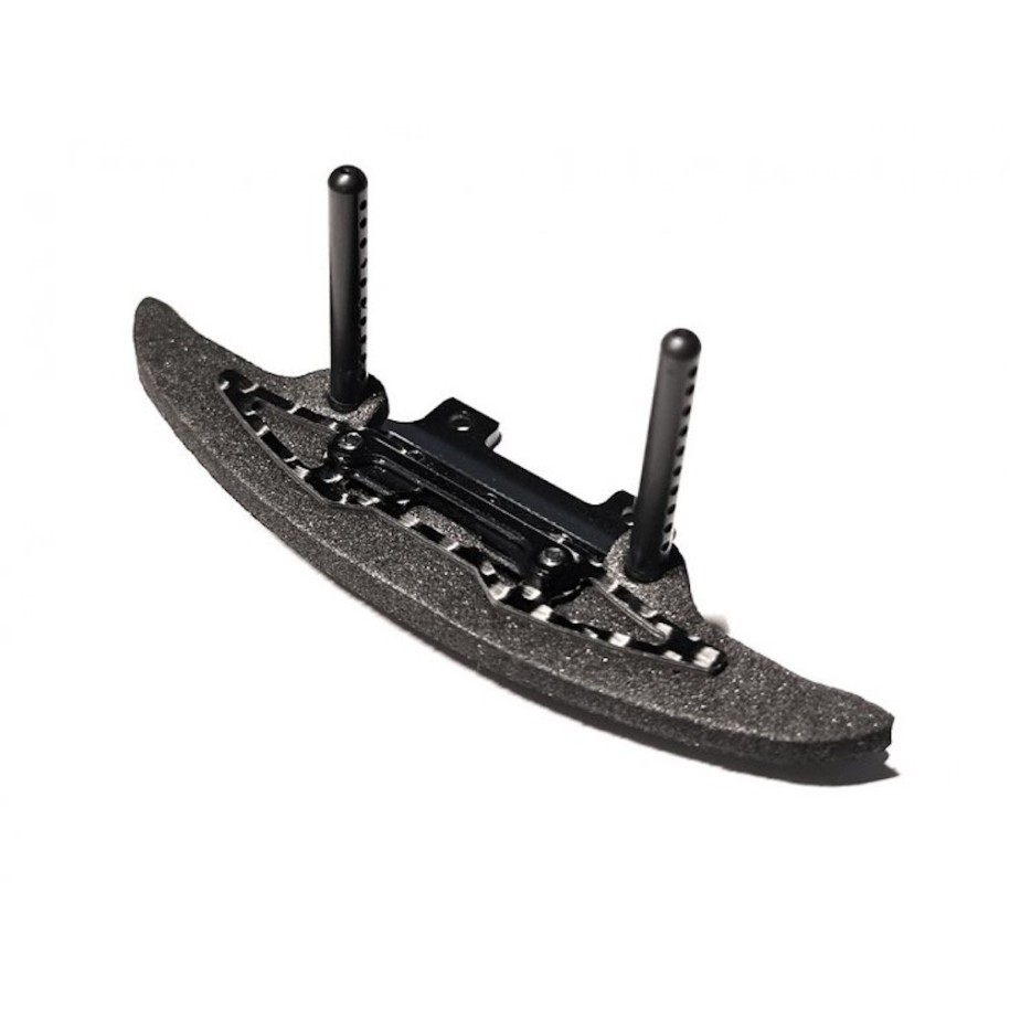 Wide Aluminium+Carbon Bumper -TC