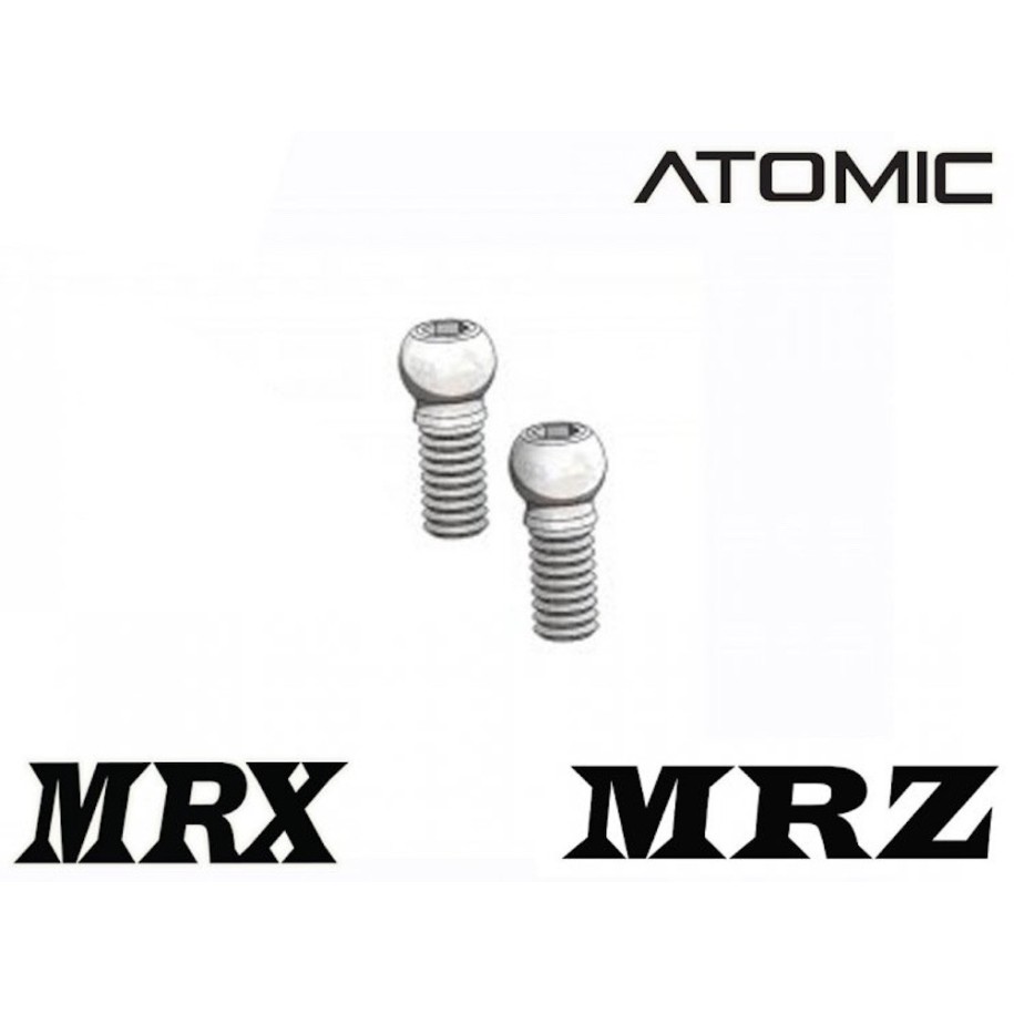 3.0mm Ball Stud with M2 Leg (2 pcs)