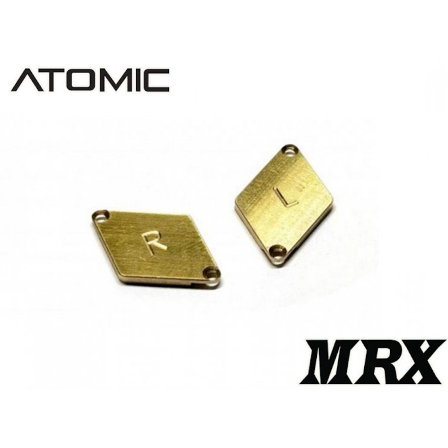 Brass 1.5g Weight for MRX Chassis (1 pair )