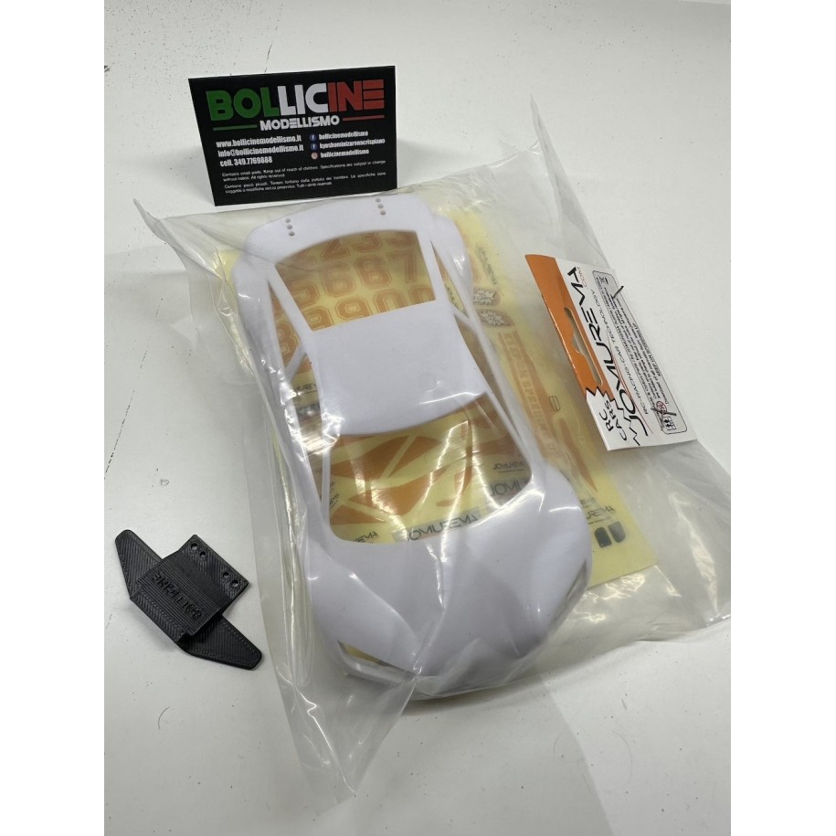 Kit Jomurema - JR-GT01 Body + Supporto per carrozzeria Jumurema in stampa Nera