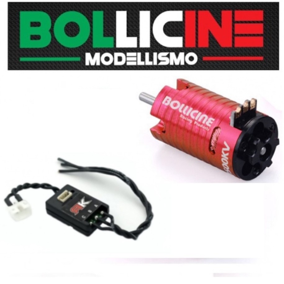 Bollicine Modellismo BRUSHLESS MOTOR 3500KV + Regolatore Marka Brushless 20A
