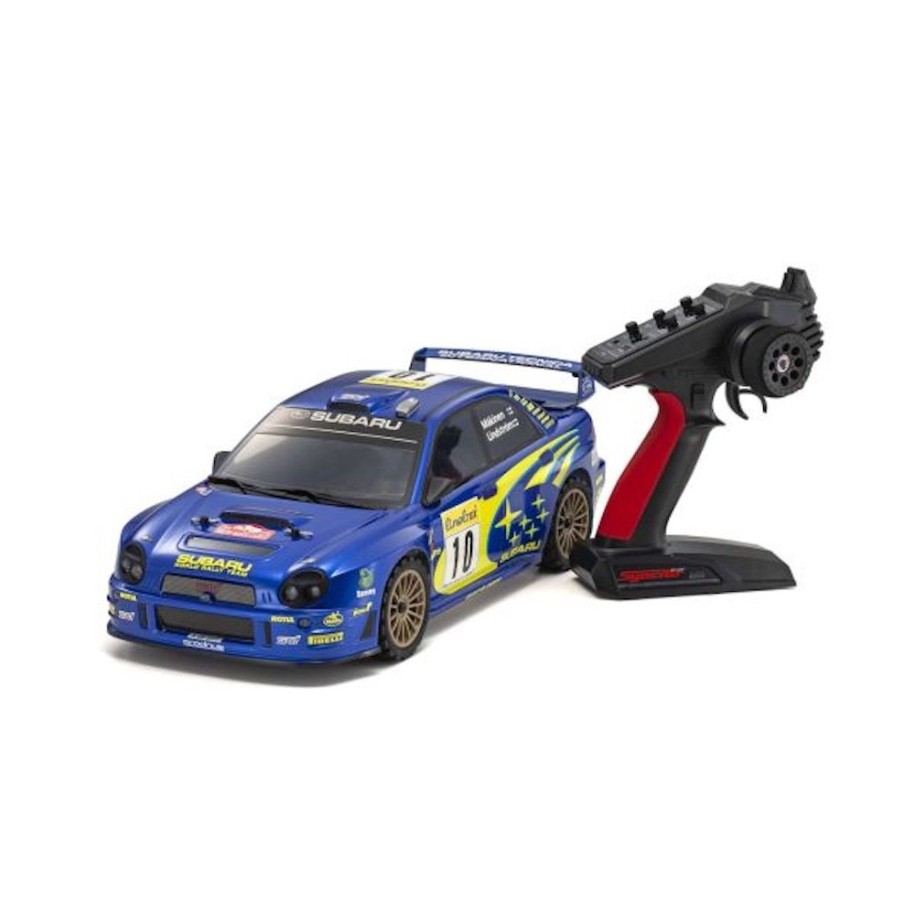 KYOSHO FAZER RALLY FZ02-R SUBARU IMPREZA WRC 2002 1:10 READYSET