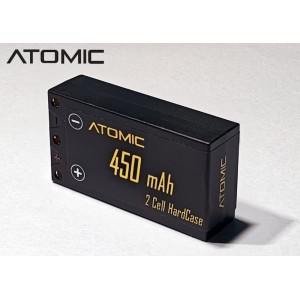 Atomic Lipo 2 cell hardcase 450mah