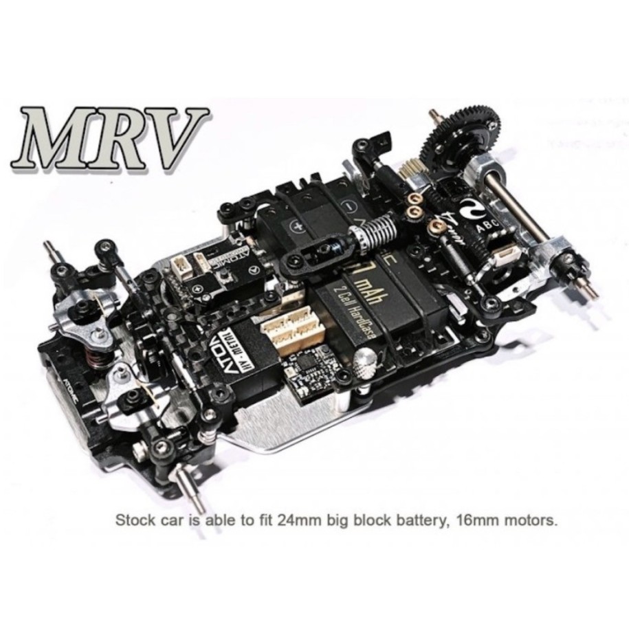 MRV 1:28 V-Link RWD Chassis Kit (No Electronic)