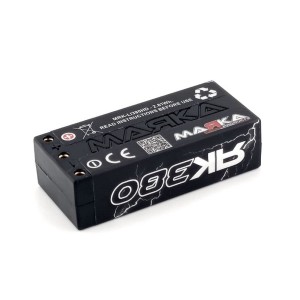 MARKA RACING LIPO 2S 7.4V 380MAH 70C HARD-CASE BATTERIA