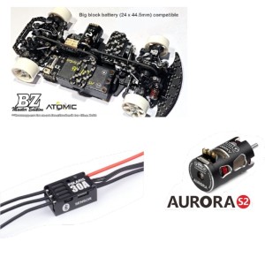 Atomic BZ MASTER EDITION 4WD + NEW POLARIS 30A Sensored + OMG AURORA 5500KV