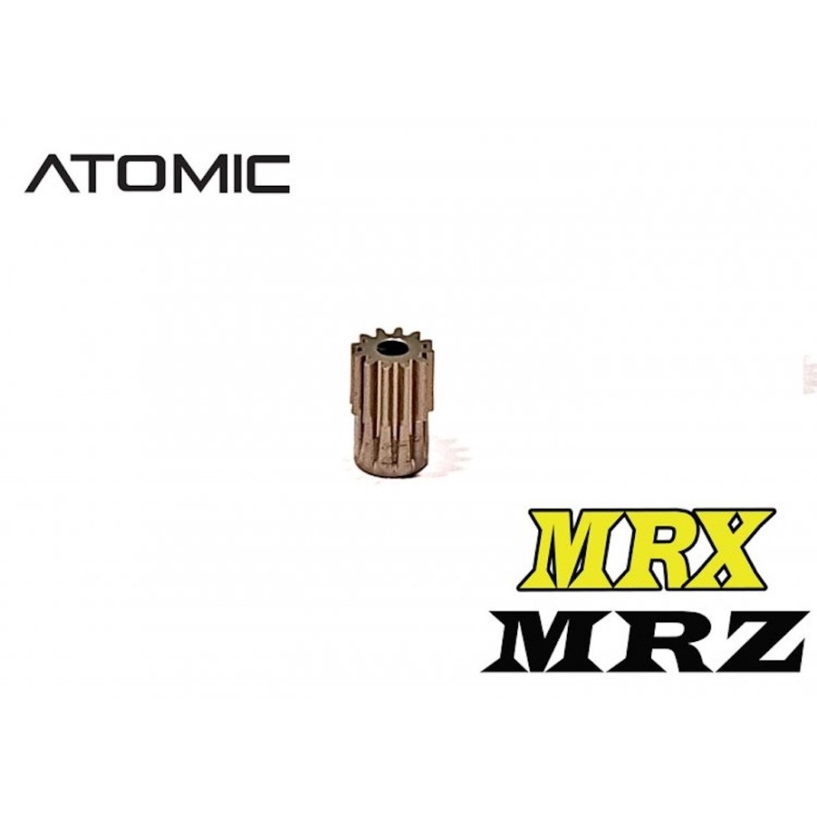 Atomic HARD COATED 64DP PINION 12T (8.5MM TALL)