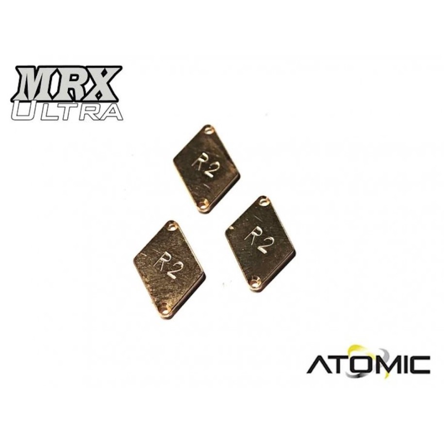 MXU Chassis Brass Mass R2 (2g, 3 pcs)