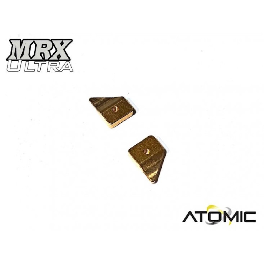 MXU Chassis Brass Mass Rear (1g, 2 pcs)