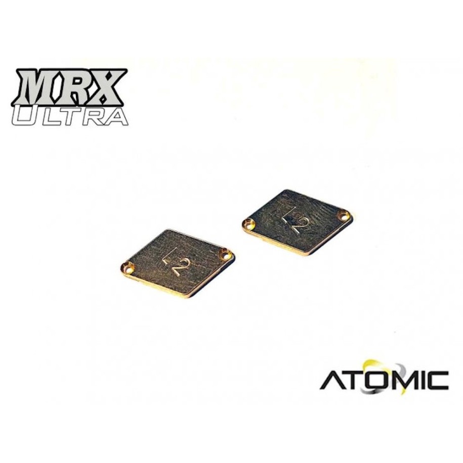 MXU Chassis Brass Mass L2 (2g, 2 pcs)