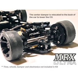 MRX Ultra 2WD Chassis Kit+ NEW POLARIS 30A Sensored + OMG-AURORA-S2-3500KV + AGFRC A06CLS V2 BLACK