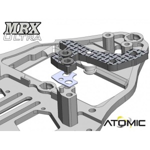 MXU Body Post CF plate Shim (0.25mm, 6 pcs)