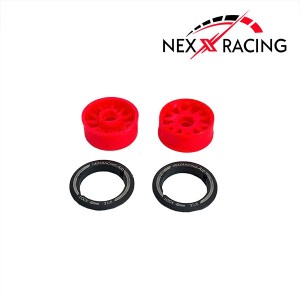 Cerchi Anteriori Nexx Racing “JUD” EVO Flanged 0mm Rossi (NXUSA-EVO-F+