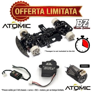 BZ MASTER EDITION 4WD + ESC Standard Marka - Servo AGFRC - Furitek Helfire 1410