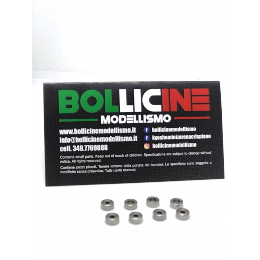 Serie completa (7PZ) cuscinetti metallici " Alta qualità " MiniZ MR03 2WD Serie