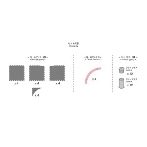 Kyosho Mini-Z Grand Prix Circuit50 Estensione Curve Larghe (16pz)