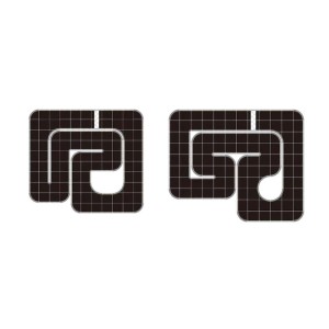 Kyosho Mini-Z Grand Prix Circuit50 Estensione Curve Larghe (16pz)