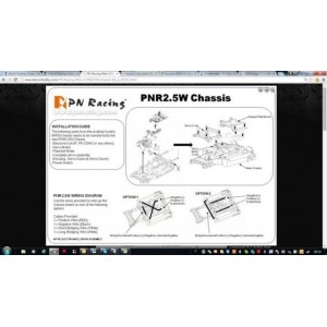 Pn Racing Mini-Z PNR2.5W Kit telaio