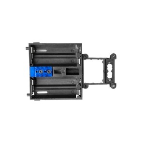 NX-257-B Nexx Racing Adattatore T-Plate in alluminio passo  94-102 mm per PN 2.5 (Blu)