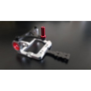 NX-039 Nexx Racing Precision CNC Albero in Aluminio per Damper  (Rosso)